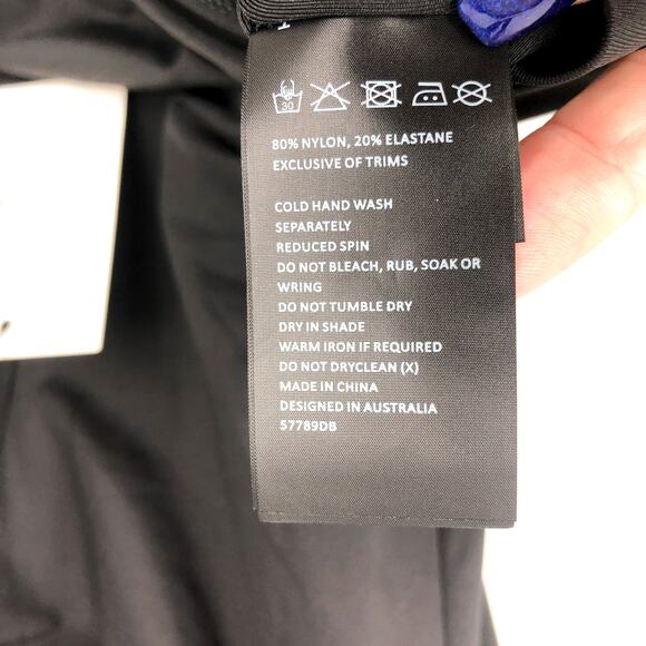 BARDOT Women's Londyn Mini Dress Small Black Cut Out Stretch Bodycon NWT - Picture 13 of 13